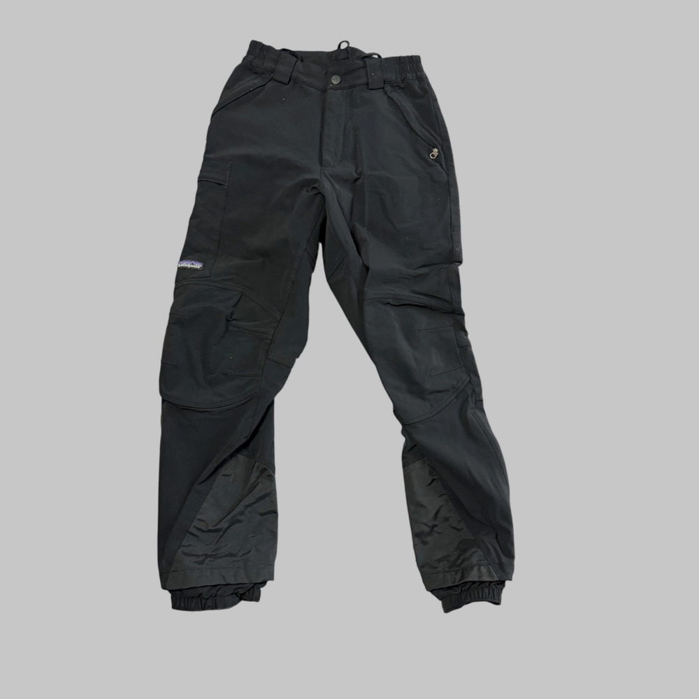 Patagonia Black Snow Pants Women H2No Waterproof sz 6 26 X 28